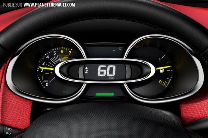 Instrumentation sur la nouvelle Clio