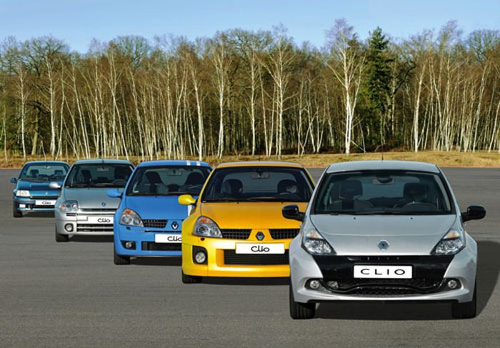 De la Clio Williams à la Clio RS
