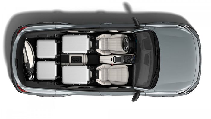 Renault Espace 2025 vue de haut