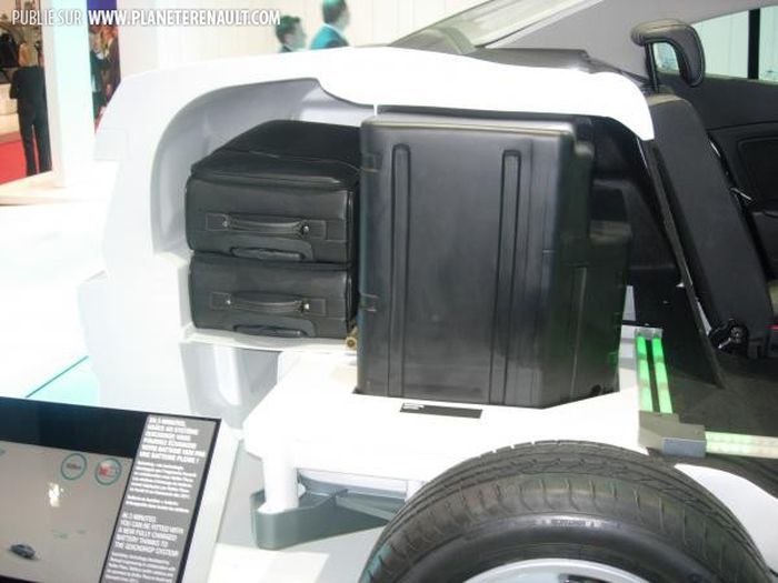 Coffre et batteries Fluence ZE