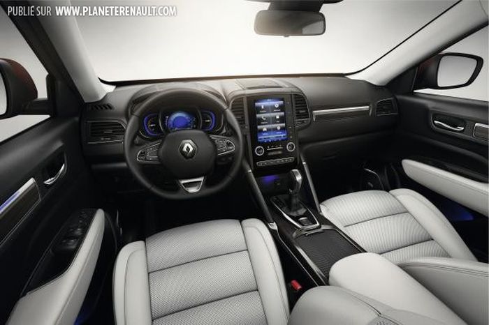 Nouveau Renault Koleos 2016 intérieur