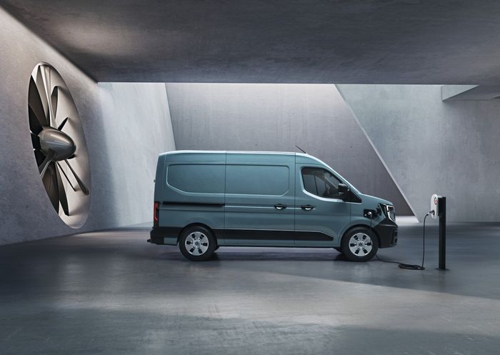 Nouveau Renault Master 2024 en soufflerie