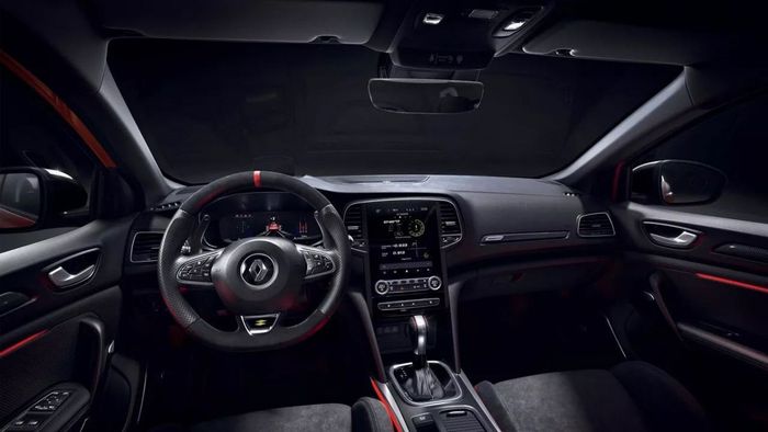 L'intérieur de la Mégane RS 300 EDC