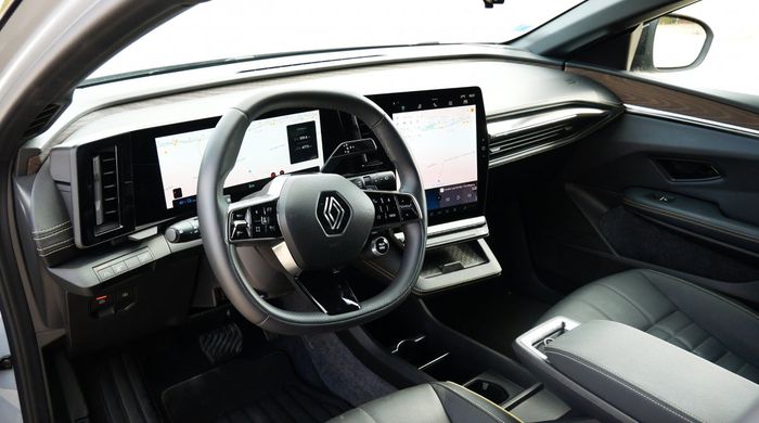 La planche de bord de la Mégane E-Tech