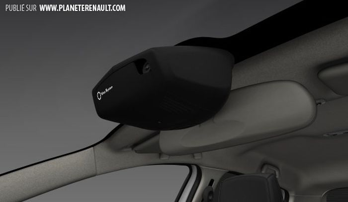 Visio System sur la Mégane