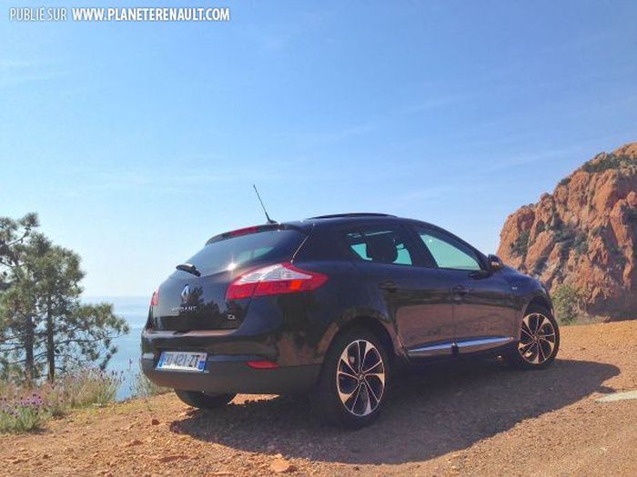 Mégane 3 en 2014 arrière