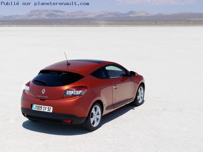 Mégane 3 coupé arrière