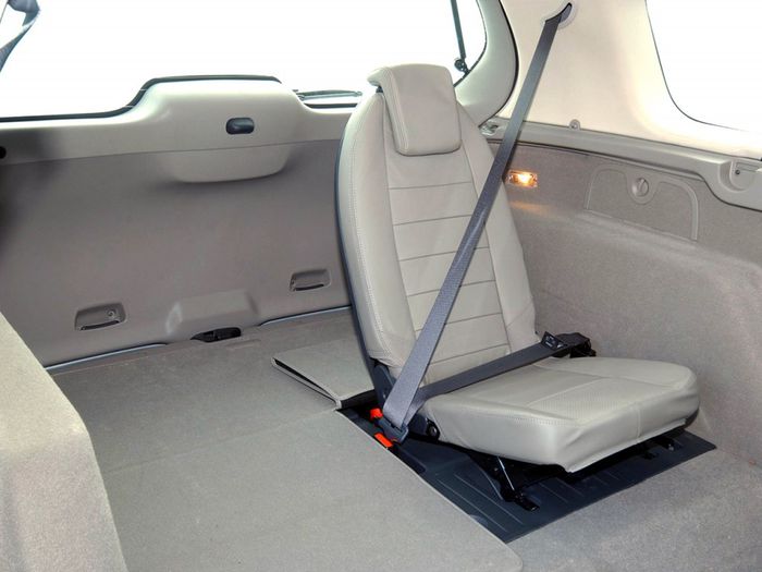 Grand Scénic siège dans plancher