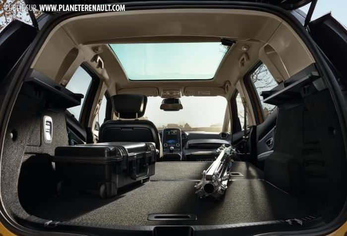 Renault Scénic 2016 coffre