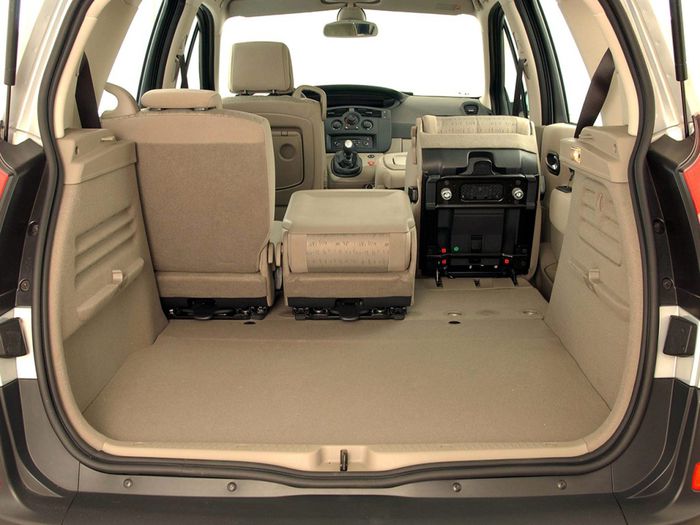 Scénic 2 restylé coffre