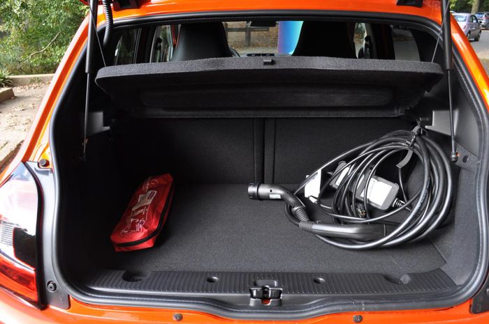 Les 219 l de coffre de la Twingo