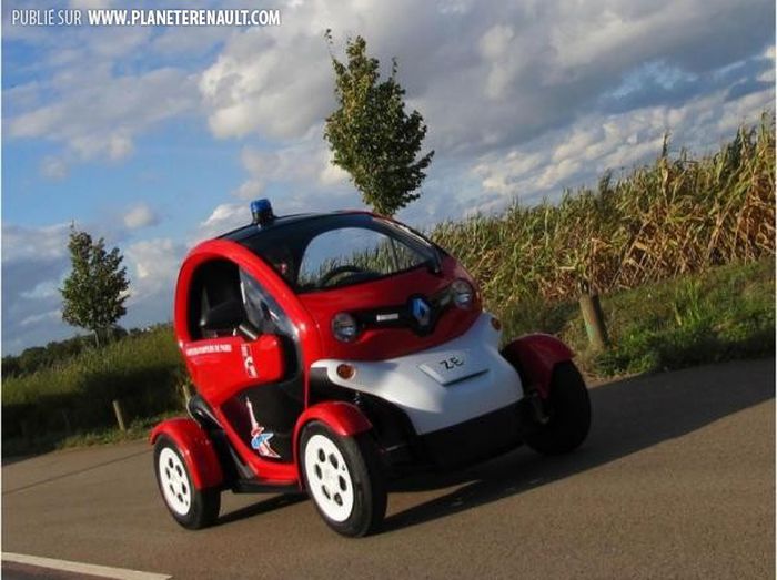 Twizy Pompiers