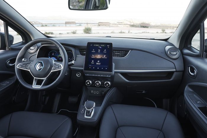 La Renault Zoé offre un intérieur mieux finie