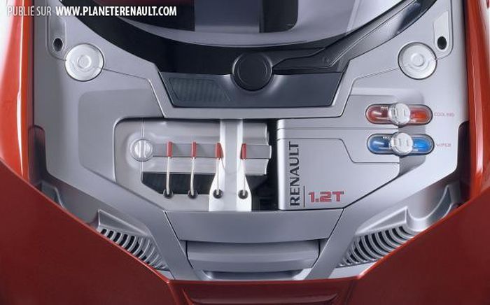 Concept-car Zoé 2005 moteur