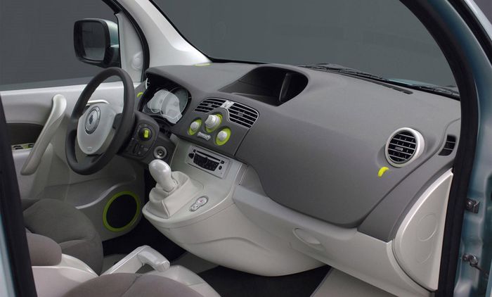 Kangoo BeBop ZE Concept intérieur