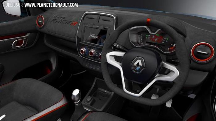 Intérieur Renault Kwid Racer concept 2016