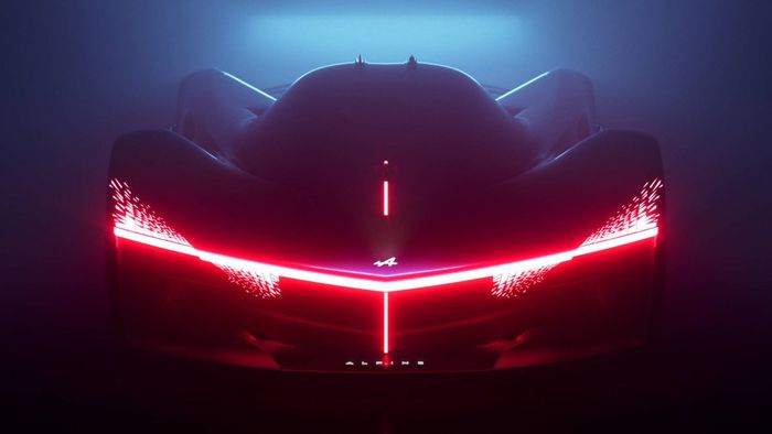 Alpine Alpenglow Concept 2022 avant