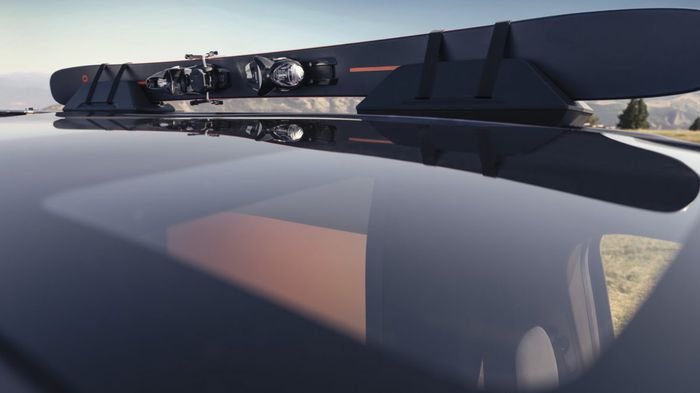 Barres de toit sur le Renault Caviar Motel Show-car