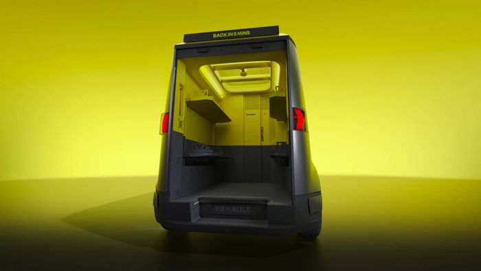 Renault Estafette Concept 2024 vue arrière