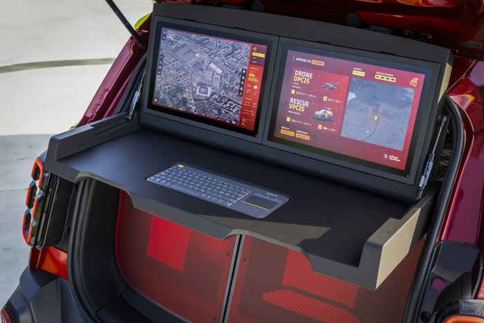 Centre de control Vision 4Rescue Renault