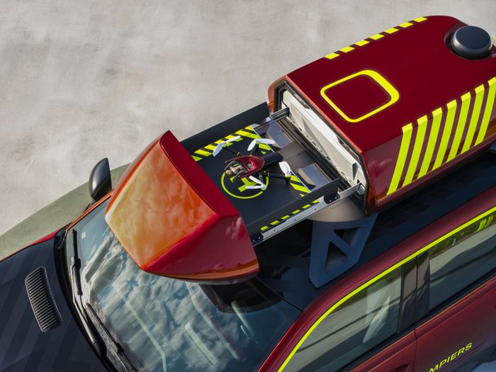 Drone sur Vision 4Rescue