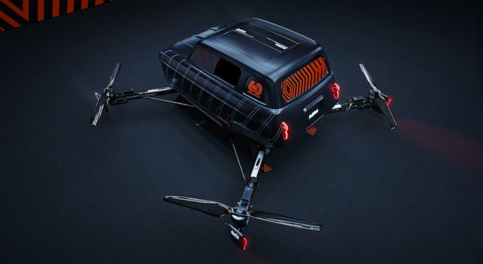 Le nouveau concept Air4, pour fêter les 60 ans du mythique modèle 4L