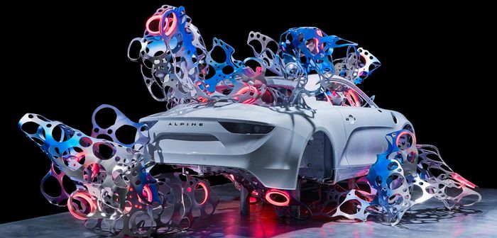 Nouvelle oeuvre d'art signée Alpine