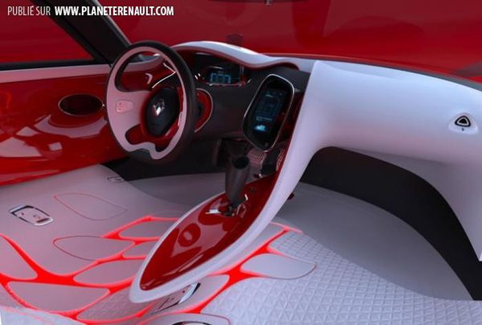 Concept Renault DeZir 2010 intérieur