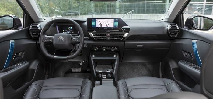 La planche de bord de la Citroën ë-C4