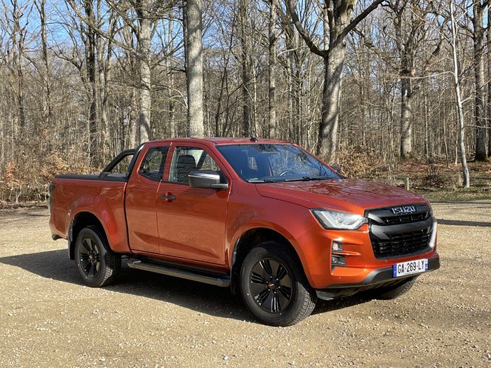 Le modèle d-max de la marque Isuzu