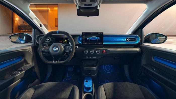 Alpine A190 int&eacute;rieur