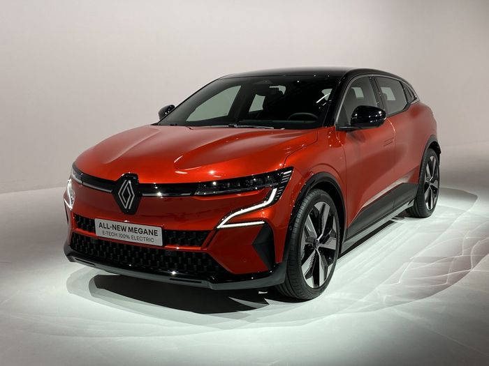 La nouvelle génération, 100 % électrique, de la Renault Mégane 