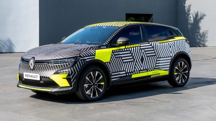 La Nouvelle Mégane électrique et son camouflage