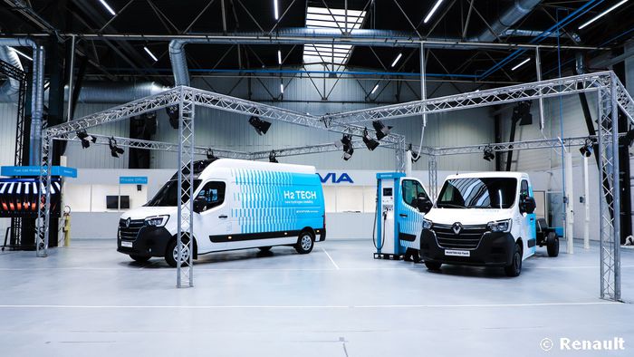 Les futurs Renault Master H2-TECH