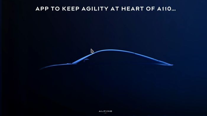 Silhouette Alpine A110 2026