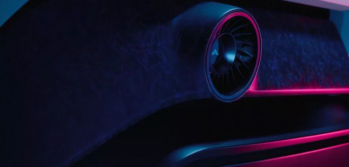 Le pot d'échappement de la nouvelle Alpine 