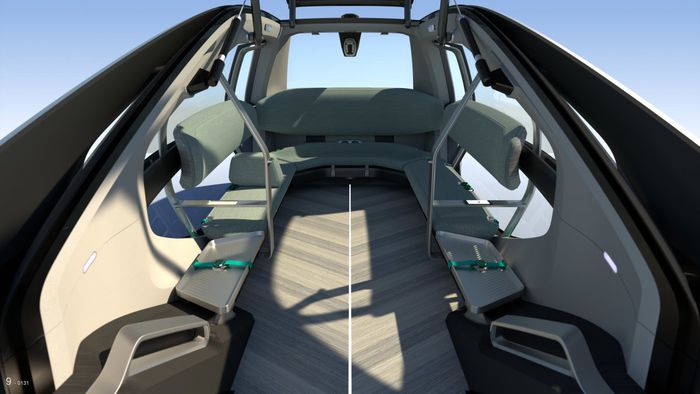 intérieur du concept EZ-GO