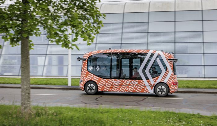 Le minibus autonome de Renault et WeRide