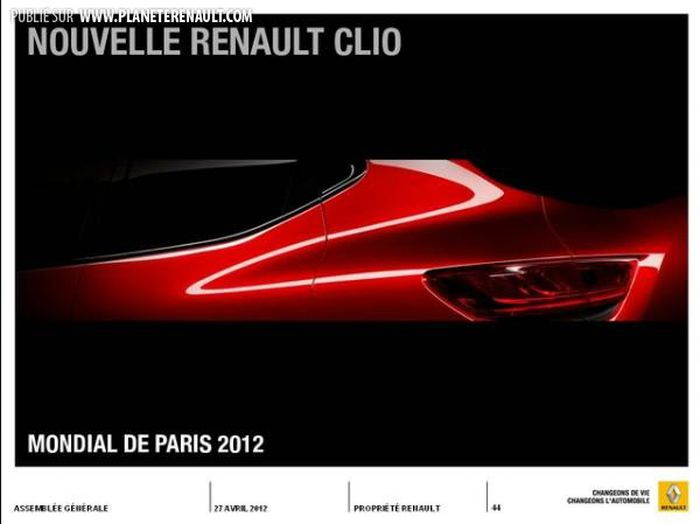 Teasing Clio 4
