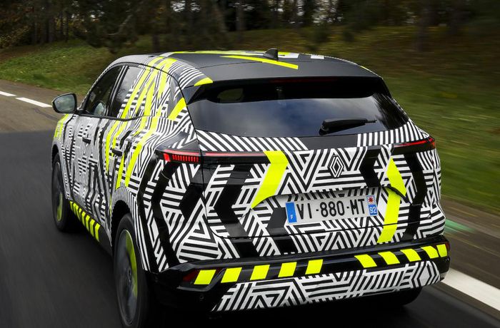 La face arrière du Renault Austral