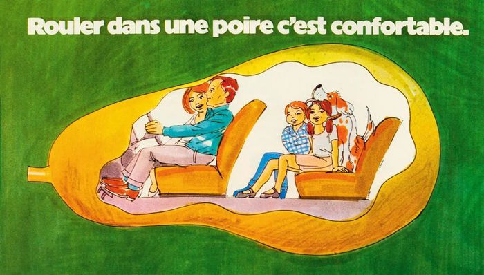 Publicit&eacute; la poire Renault 14