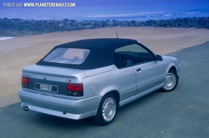 R19 Cabriolet vue arrière