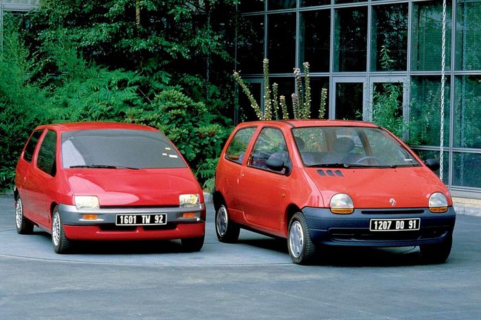 Comparatif du prototype de Twingo de Ploué et la version finale