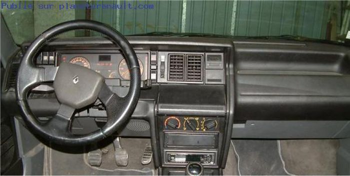 Tableau de bord R21 Turbo phase 2