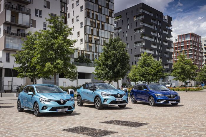 Clio, Captur et Mégane avec technologie E-TEch