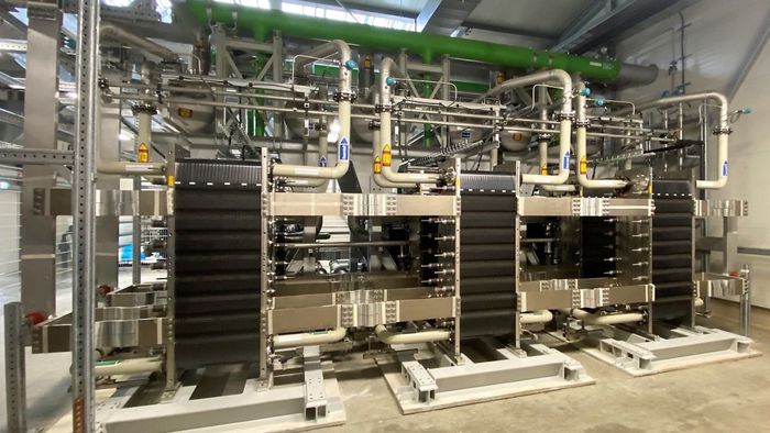 L'électrolyseur de Wunsiedel