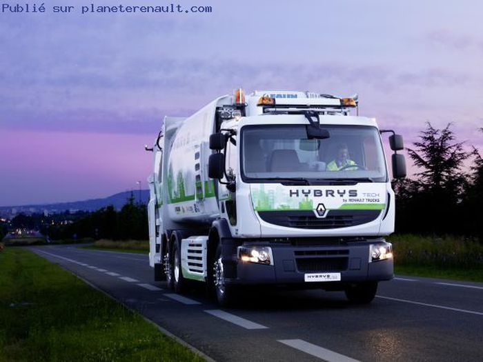 Hybris, le camion hybride