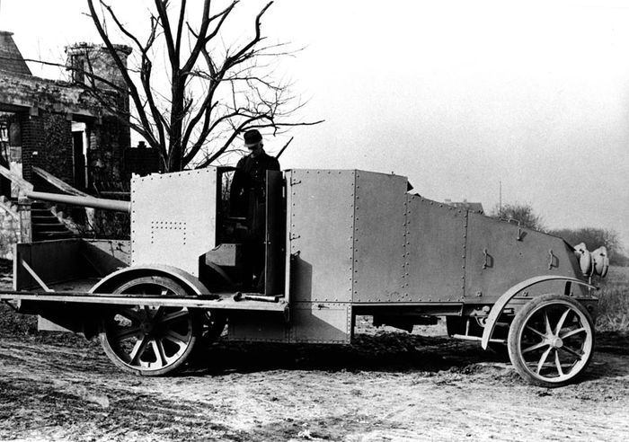 Camion canon Renault 14-18