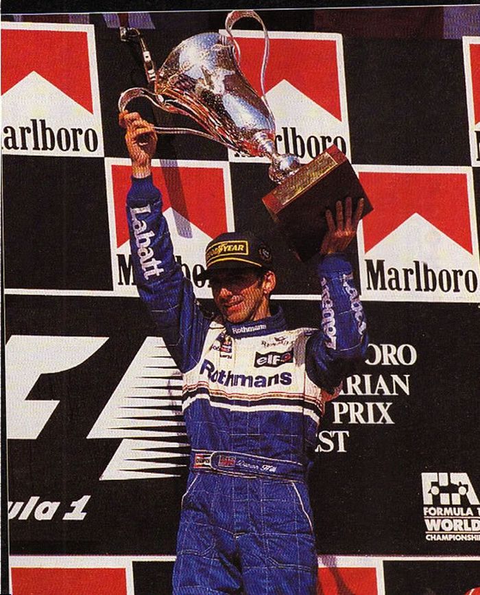 Damon Hill Grand Prix de Hongrie 1995