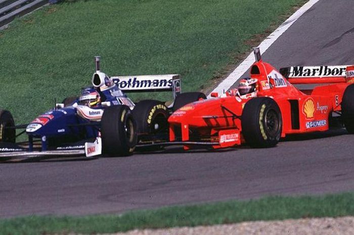 Jerez 97: accrochage Villeneuve-Schumacher